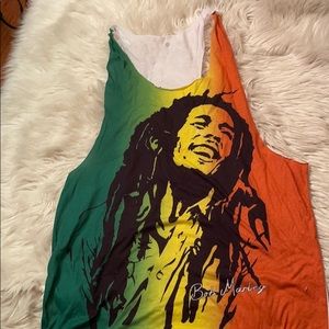 Racer back Bob Marley Tank